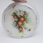 Vintage Hand Painted Decorative Tea Tile or Trivet 6" Artist Signed G. Heigl