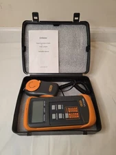 Dr. Meter LX1330B Digital Illuminance/Light Meter, 0-200,000 Lux with Hard Case
