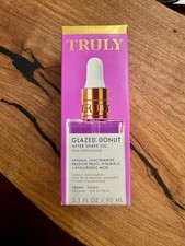 Truly Glazed Donut After Shave Oil, Hydrating Glow, 3.1oz/90ml - BRAND NEW