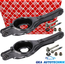 2x FEBI QUERLENKER HINTEN FEDERAUFNAHME UNTEN FÜR FORD C-MAX + FEBI SCHRAUBEN