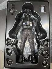 Star Wars The Force Awakens First Order Tie Fighter Pilot Figure 1 6 Hot Toys