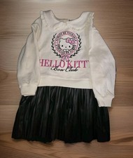 Toddler Girl Hello Kitty "Bow Club" Dress Size 4T Long Sleeve Sweater Dress Cute