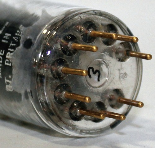 E55L MULLARD GOLD PIN Triple Mica Top O Getter MADE IN Gt.Britain AVO160 TESTED - Picture 7 of 8