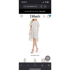 Eliza J hilo polka dot dress size 4