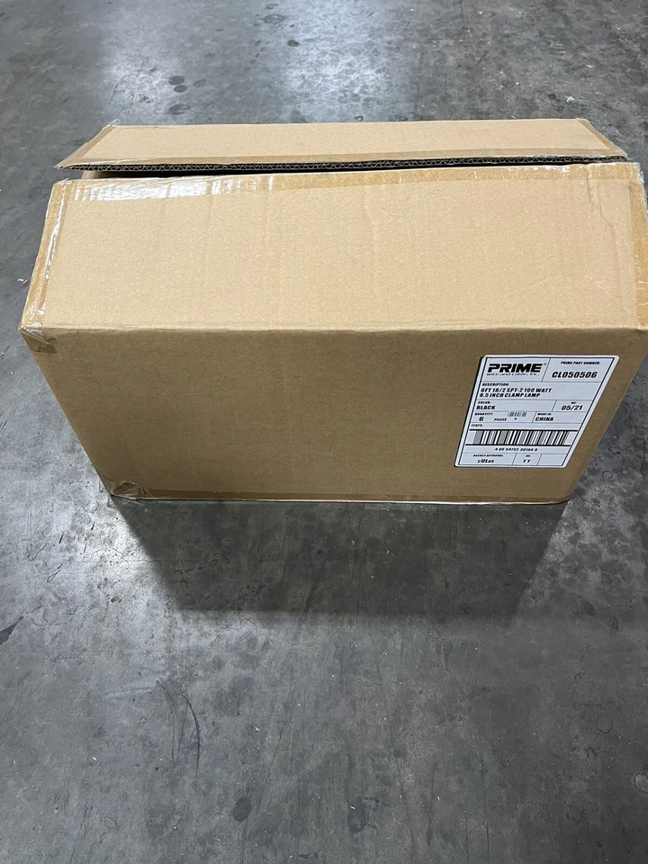 Prime CL050506 8.5 in. Reflector Clamp Lamp w/6-feet 18/2 SPT-2 Cord (Pack of 6) - Image 3 of 4