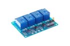 4 Channel DC 12v Relay Module With Optocoupler for Arduino UNO R3 Mega 2560