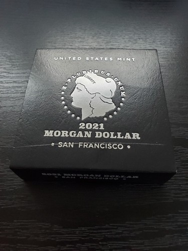 2021 Morgan Silber Dollar San Francisco - Bild 3 von 5