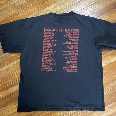 HENRY ROLLINS FREQUENT FLYER TOUR Tシャツ Streetoutware Henry Rollins Frequent Flyer Tour Band T Shirt