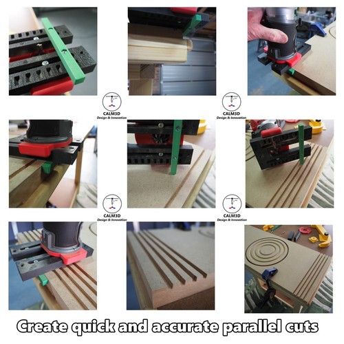 Juego de routers Multi-Jig - Makita, Dewalt, Ryobi, Milwaukee, Trend, Katsu, constructor - Imagen 9 de 44
