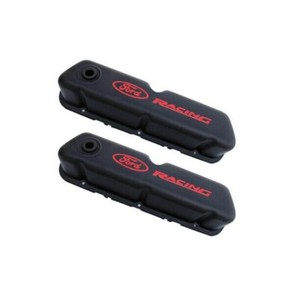 Speedmaster Polished Aluminum Valve Covers For Ford SB 289 302 351w – Black Letter – 347 Stroker