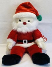 TY Beanie Buddies Santa 16" Plush 2000 Christmas Toy Decor Excellent Condition
