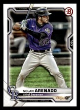 2021 Bowman #91 Nolan Arenado