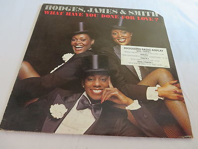 HODGES-JAMES & SMITH ''WHAT HAVE YOU DONE FOR LOVE?'' 1978 LONDON PROMO EX UK