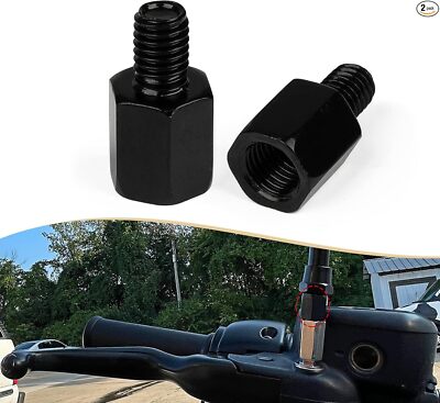 Rearview Mirrors Thread Diameter Converter - Motorcycle Mirror Adapter Motorcycl