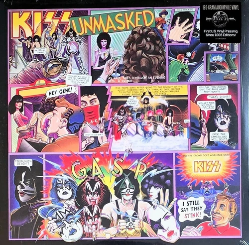 KISS UNMASKED - 180-GRAM VINYL LP "NEW, SEALED "