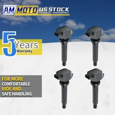 OEM 4 Ignition Coil Replacement for 2007-2009 Suzuki SX4 L4 2.0L UF562 UF-562