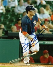 BRANDON  BARNES  HOUSTON ASTROS  TATOOS      SIGNED  AUTOGRAPHED 8X10  PHOTO
