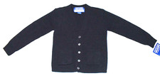 Cotler Long Sleeve Button Up Cardigan Sweater Unisex Boys Girls Size 14/16 Navy