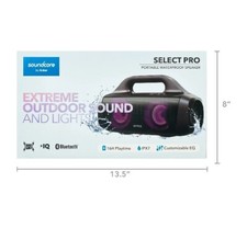 soundcore by Anker - Select Pro Portable Waterproof Speaker, 16H Playtime, IPX7