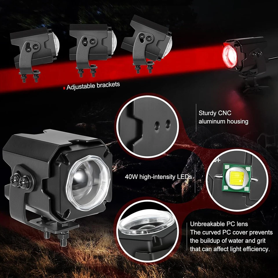 For Arctic Cat Prowler 650 HDX700 PRO Laser RGB LED Whip Light Whipless Antenna - Image 3 of 4