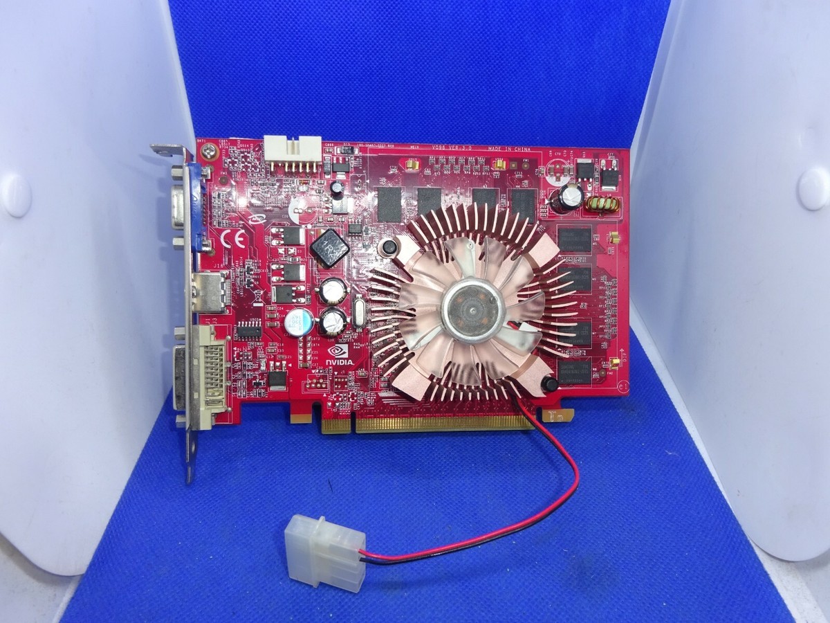 MEDION MSI GeForce 8600GS-E 256MB DDR2 PCI-E GRAFIKKARTE DVI HDMI