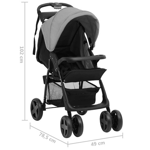 Poussette 2-en-1 Confortable - Cadre Robuste, Dossier Réglable, Protection UV & - Photo 2/10