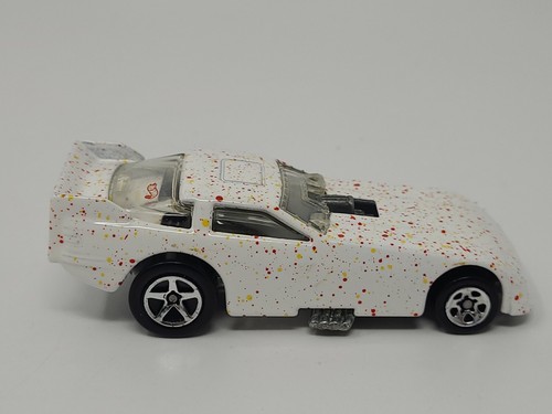 1977 Hot Wheels White Splatter Chevy Funny Car Diecast - Picture 3 of 7