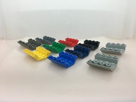 LEGO &reg; slope roof brick double 4x4 hull 3 variants 4854 4857 72454