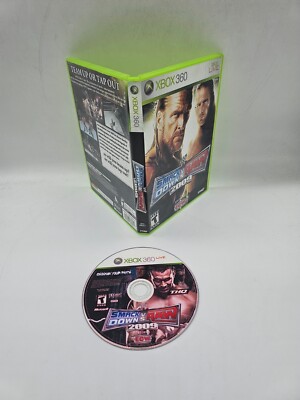 WWE SMACKDOWN VS. RAW 2009 | MICROSOFT XBOX 360 | OVP | PAL VERSION