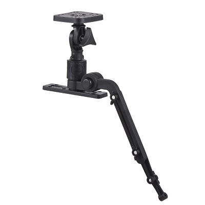 byhsports Fish Finder Mount Base con Supporto, Staccabile Regolabile Barca Fish Finder Supporto Elettronico Universale Marino Elettronico Fish Finder Supporto per Barca Canoa Kayak