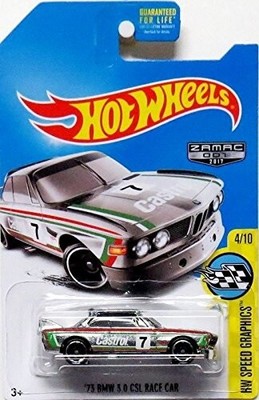 hot wheels 73 bmw 3.0 csl race car