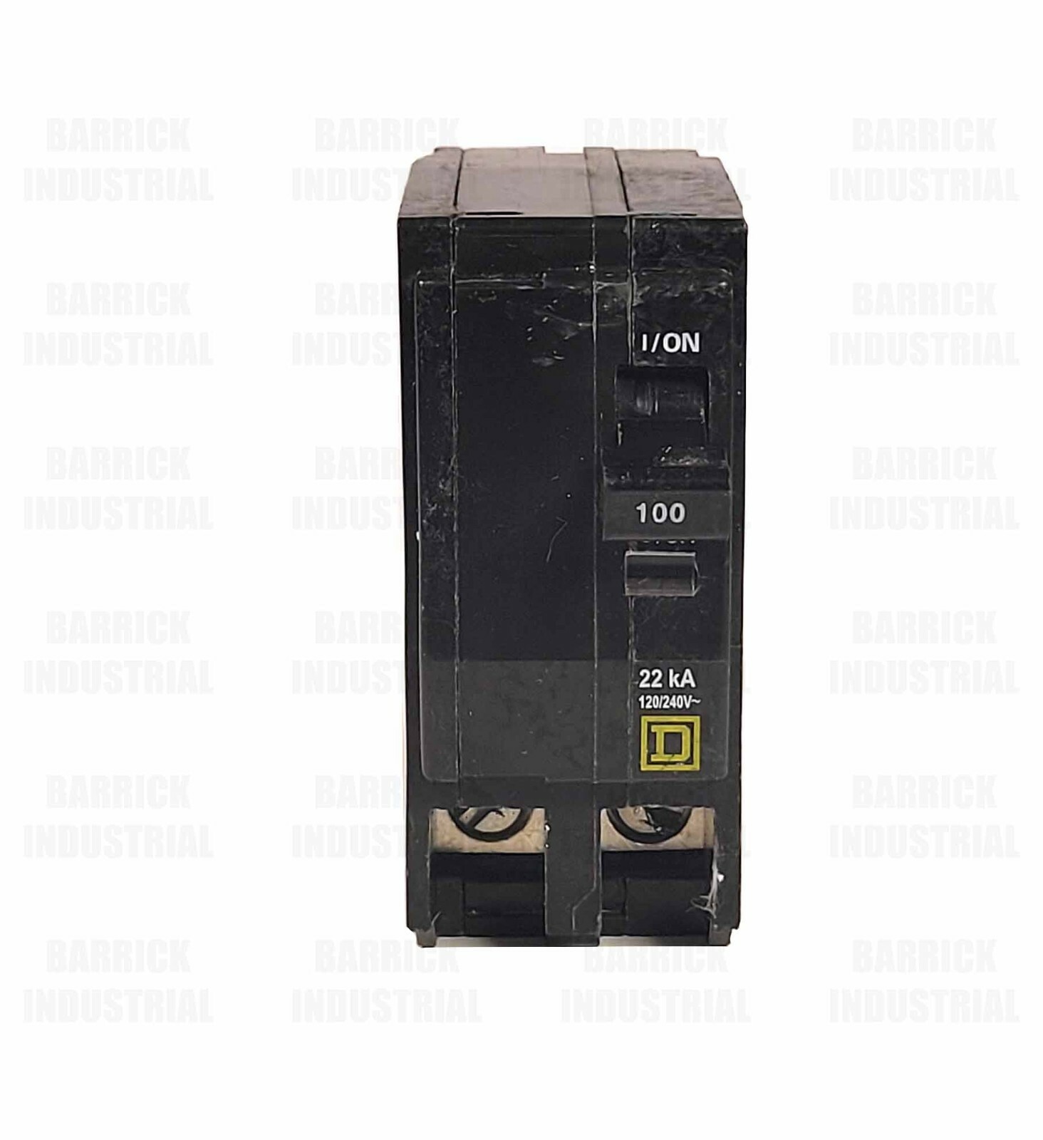 QO2100VH Square D Molded Case Circuit Breaker. 100 Amp, 2 Pole, 1 Phase