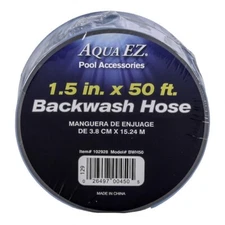 NEW Aqua EZ 1.5-in x 50-ft Backwash Hose - BWH50 - Blue