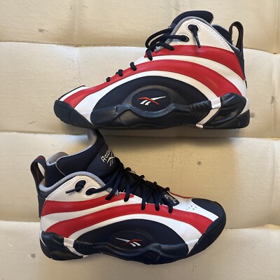 Size 9 - Reebok Shaqnosis USA 2020 - No Box Red White Blue Used | eBay