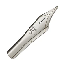 Jowo #6 Stainless Steel Replacement Nib in Silver - 1.1mm Stub Nib - NEW