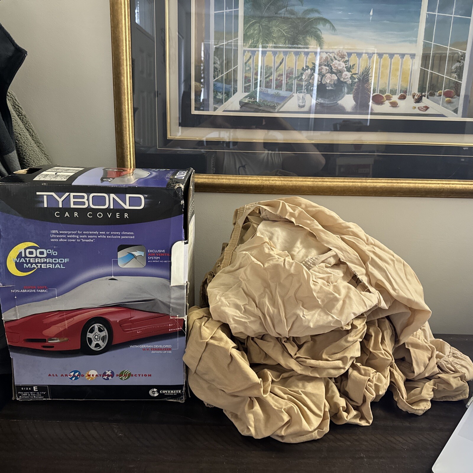 Coverite Tybond 100 Waterproof Car Cover For Cars 16'1" To 17'6" Long