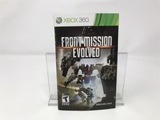 Front Mission Evolved - Microsoft Xbox 360 - Instruction Manual Only