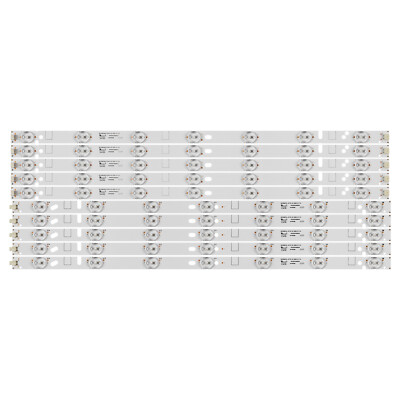 Kit/10pcs LED Strips For LE-5018 LT-50E560 ZDCX50D14R-ZC14F-02 ZDCX50D14R ZC14A 