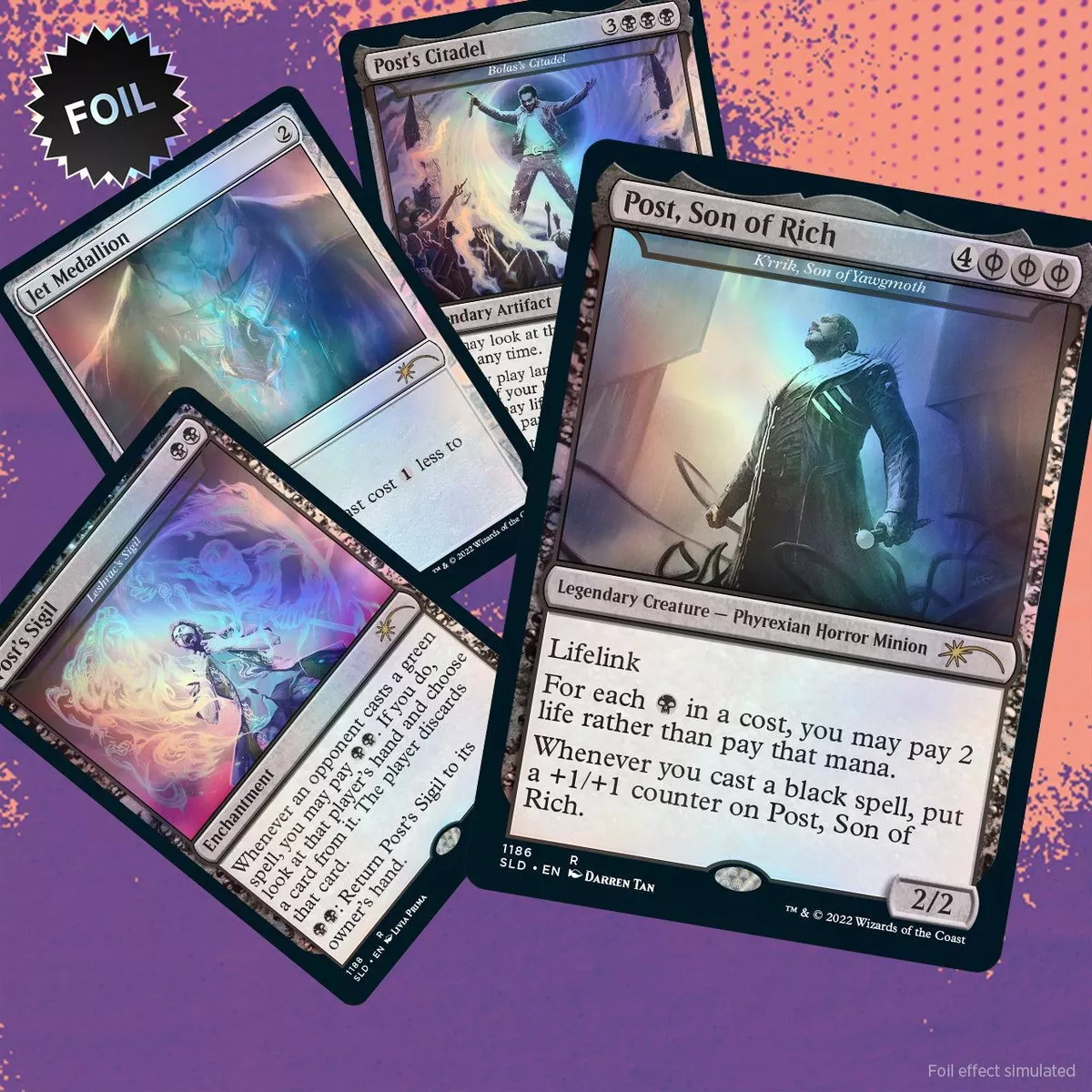 Magic: The Gathering TCG - Secret Lair x Post Malone: Backstage Pass - Foil Magic: The Gathering TCG - Secret Lair x Post Malone: Backstage Pass - Foil
