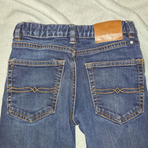 LUCKY BRAND Kids Youth 7 Jeans Classic Straight Dark Wash Adjustable waist - Picture 7 of 9