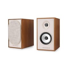 Triangle Br02 Connect Wireless Powered Bookshelf Speaker With Arc - Dark Oak
