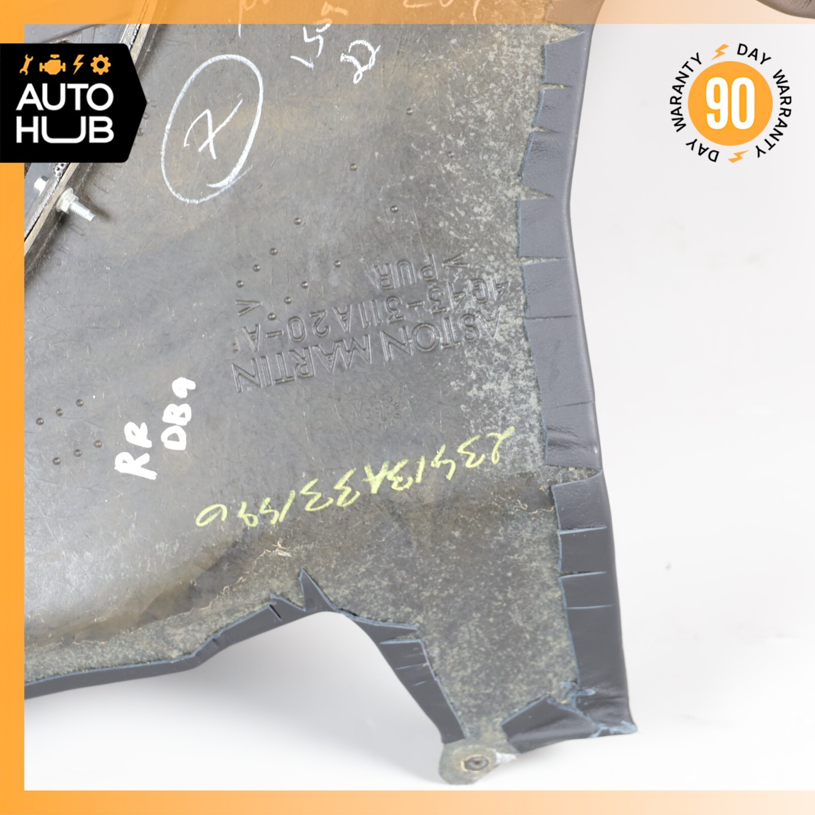 13-16 Aston Martin DB9 Coupe Rear Right Passenger Side Interior Panel OEM 35k