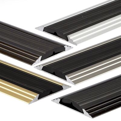 Door threshold aluminium rubber 930x50x6mm strip bar insert edge ...