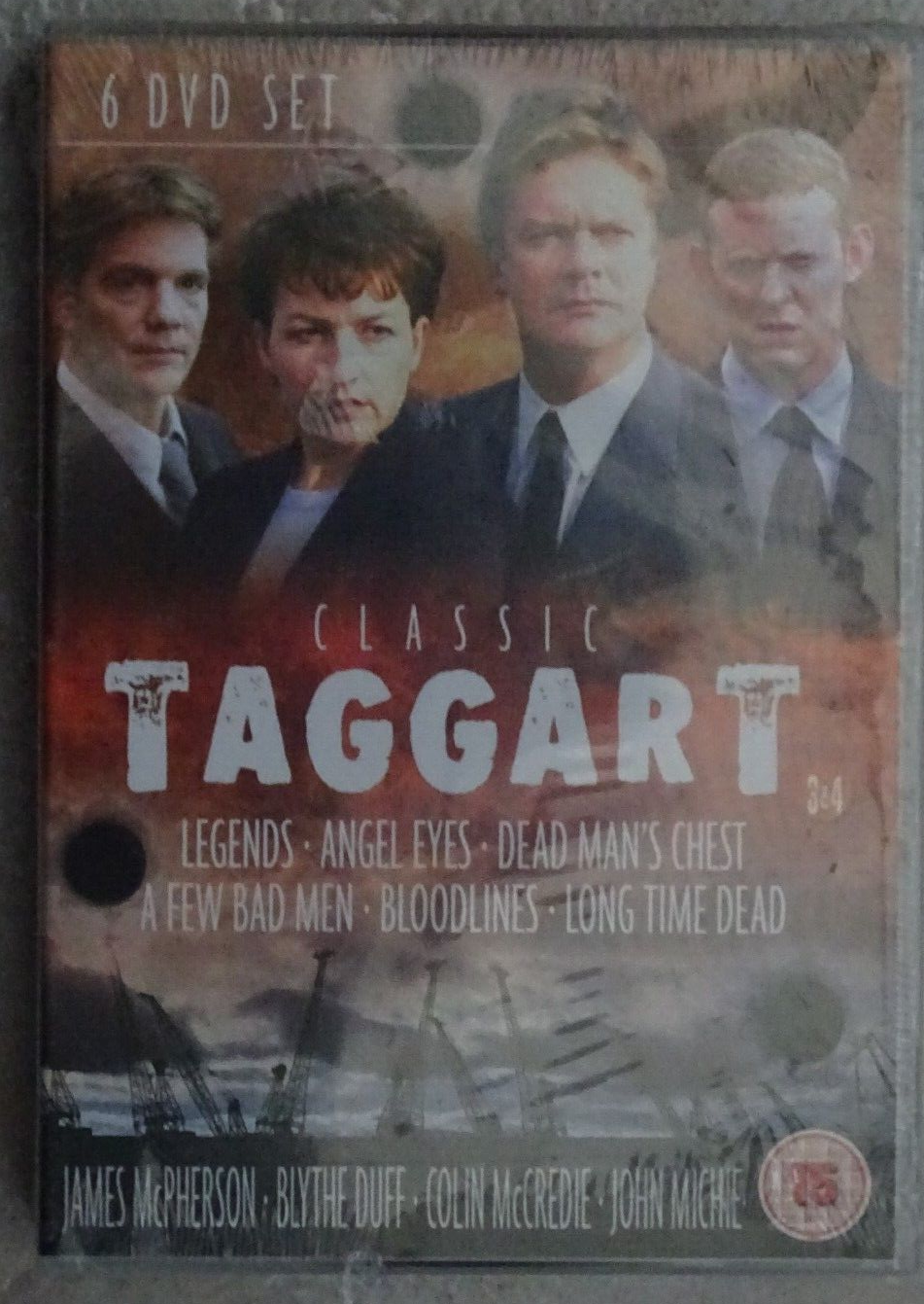 'Classic Taggart 3 & 4' DVD 6-Disc Set New Sealed