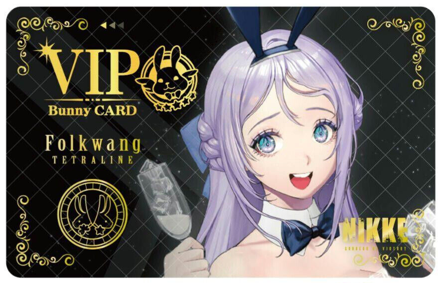 NIKKE Goddess of Victory MEGANIKKE Coin Rush Membership Card Style