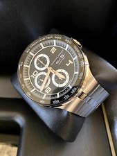 Porsche Design P'6360 Flat Six Automatic Chronograph Watch SS Bracelet 44mm NEW 4