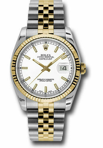 Rolex Datejust White Men's Watch 