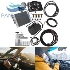 Cool&Heat DC 12V Underdash Electric Air Conditioner Universal Auto Car A/C Set