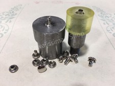 Punta Torchietto pressa manuale per applicazione borchie PIATTE a RIVETTO 6mm