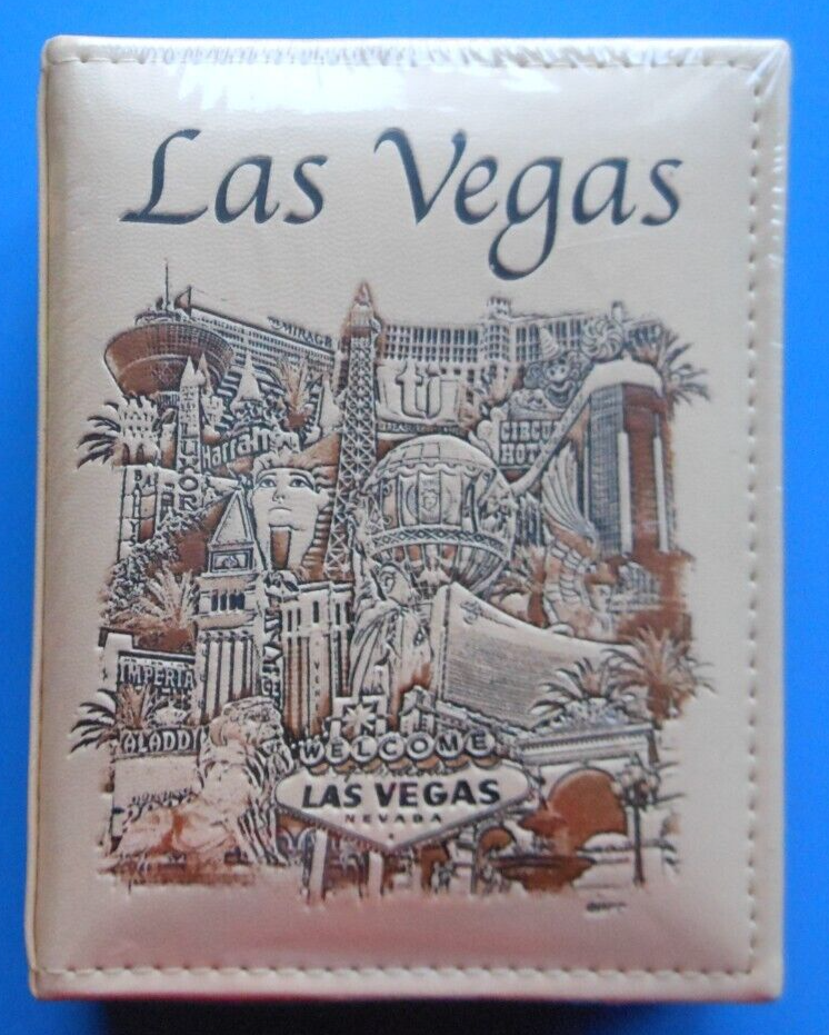 Las Vegas Embossed Photo Album 4x6 NEW Sealed Vacation Travel Pictures